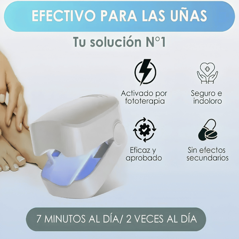 Dispositivo Láser para Hongos en las Uñas