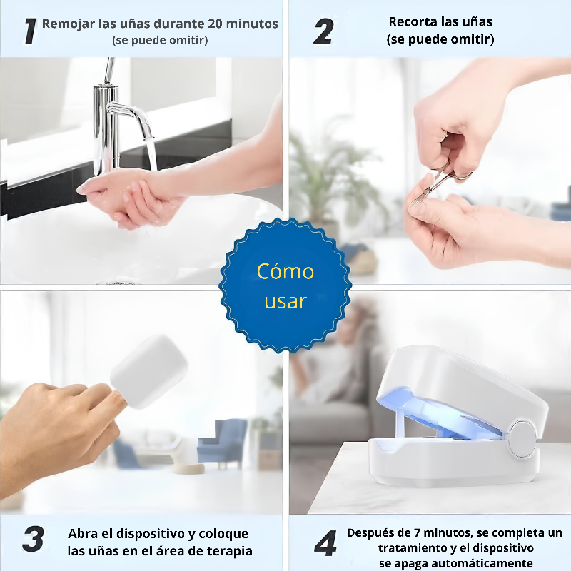 Dispositivo Láser para Hongos en las Uñas